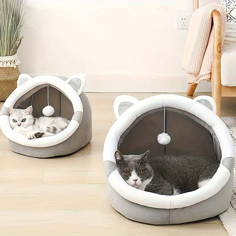 Gemütliches Katzenhaus – Der perfekte Spiel- und Schlafplatz für deine Katze