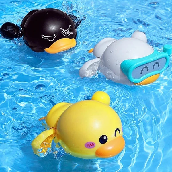 SwimBuddy – Set von 3 Selbstschwimmenden Badeenten