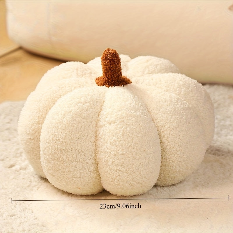 Plüsch Kürbis Kissen – Gemütlich und Weich für Herbstdekoration
