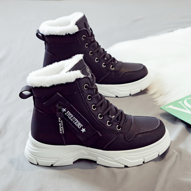 Winter Komfort Stiefel für Damen – Warme Ankle Boots mit Stilvollem Design