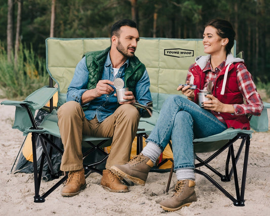 CampEase Loveseat Campingstuhl – Luxus Sitzkomfort für Zwei