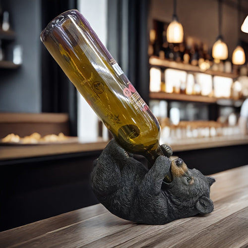 Bär Weinflaschenhalter – Eine Verspielte Ergänzung für deine Weinsammlung