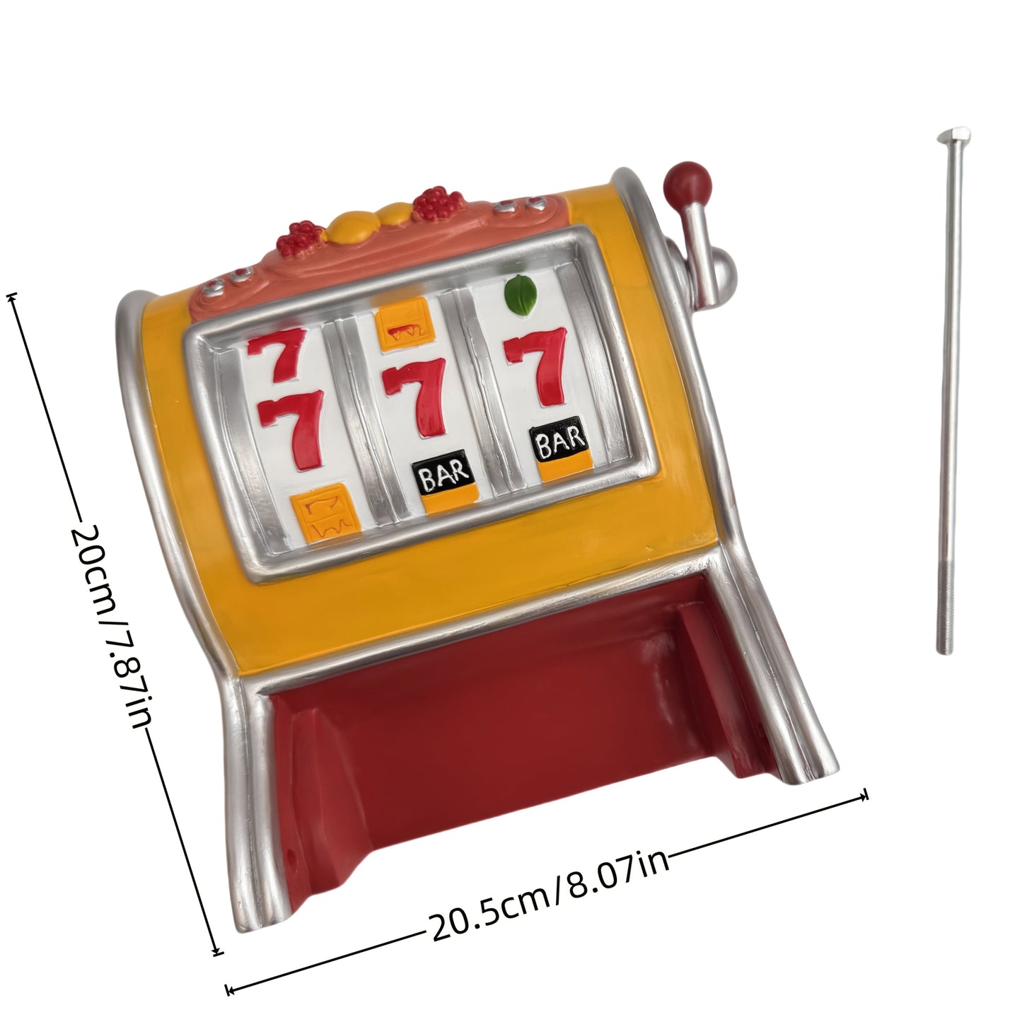 Jackpot Toilettenpapierhalter – Spielautomaten-Design & Wandmontage