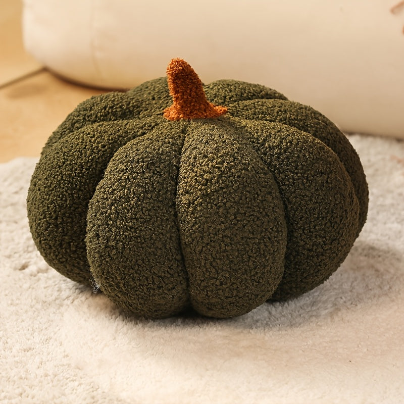 Plüsch Kürbis Kissen – Gemütlich und Weich für Herbstdekoration