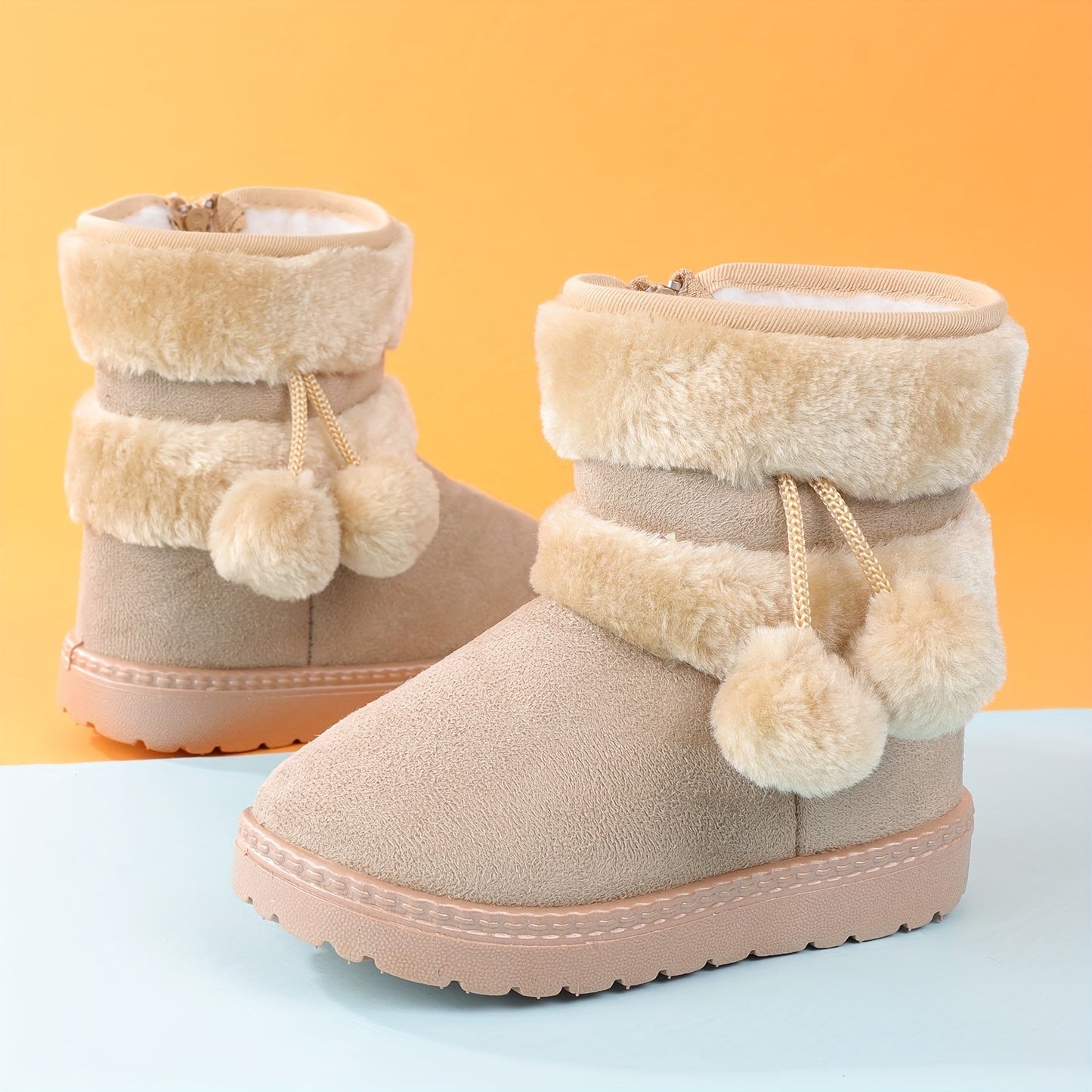 Niedliche Plüschstiefel für Mädchen – Für Wärme und Komfort