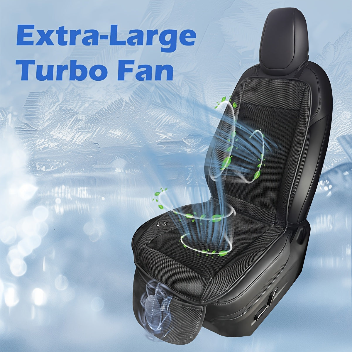 Turbo Ventilator Autostoelkussen – Schnelle Kühlung und Komfort