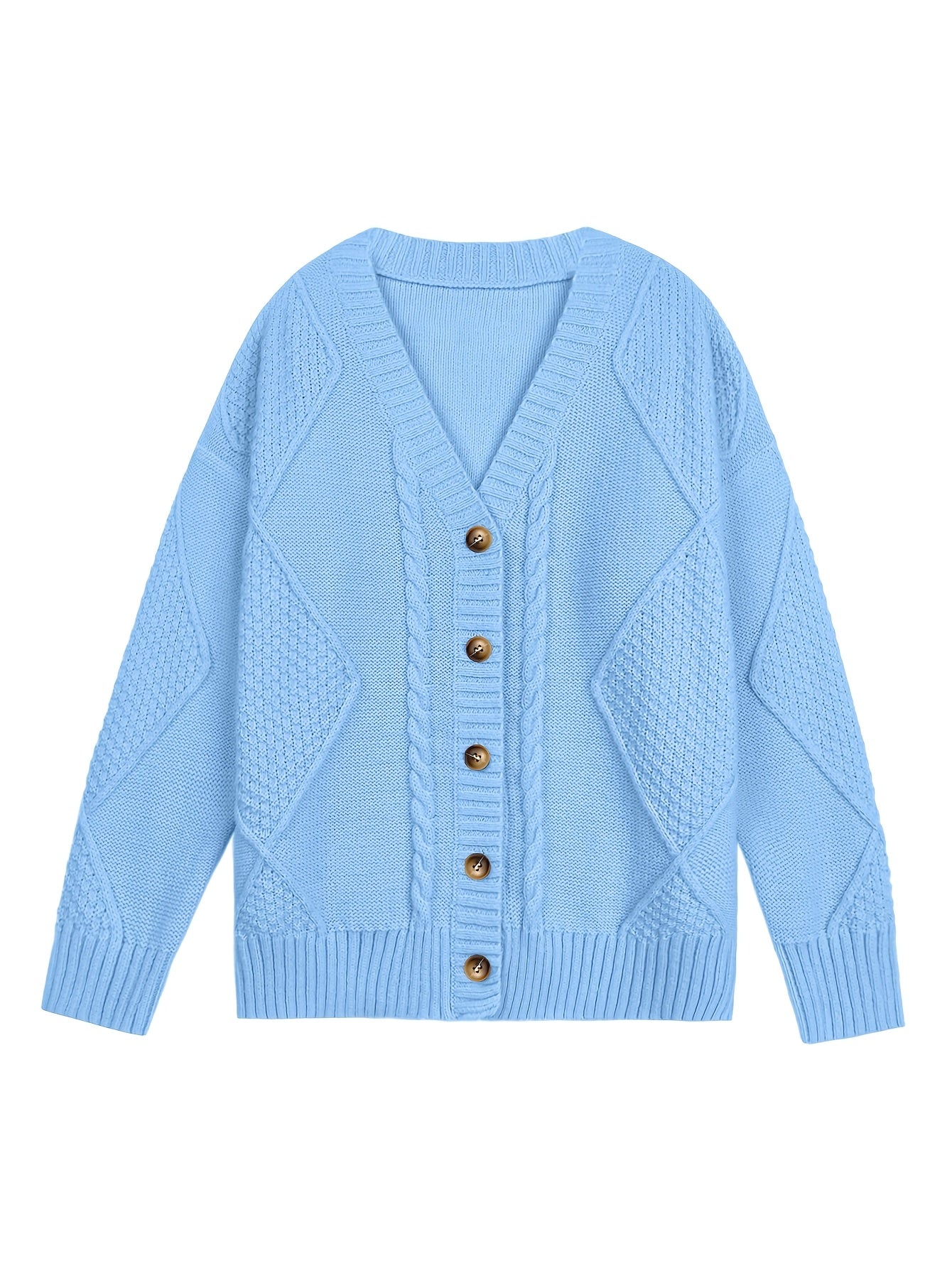 Mia Kabelstrick Cardigan - Bequem und Stylisch für Damen