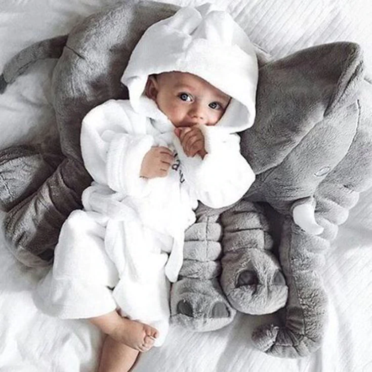 Elephant Snuggle Baby Kissen – Weich, Kuschelig und Komfortabel