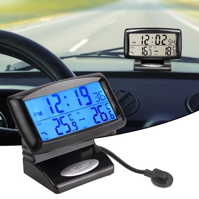 DualTemp Auto Thermometer – Immer Einblick in Innen- und Außentemperatur