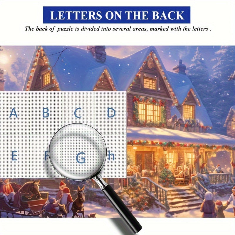 Winterliche Verzauberung Puzzle – Genieße die festliche Stimmung