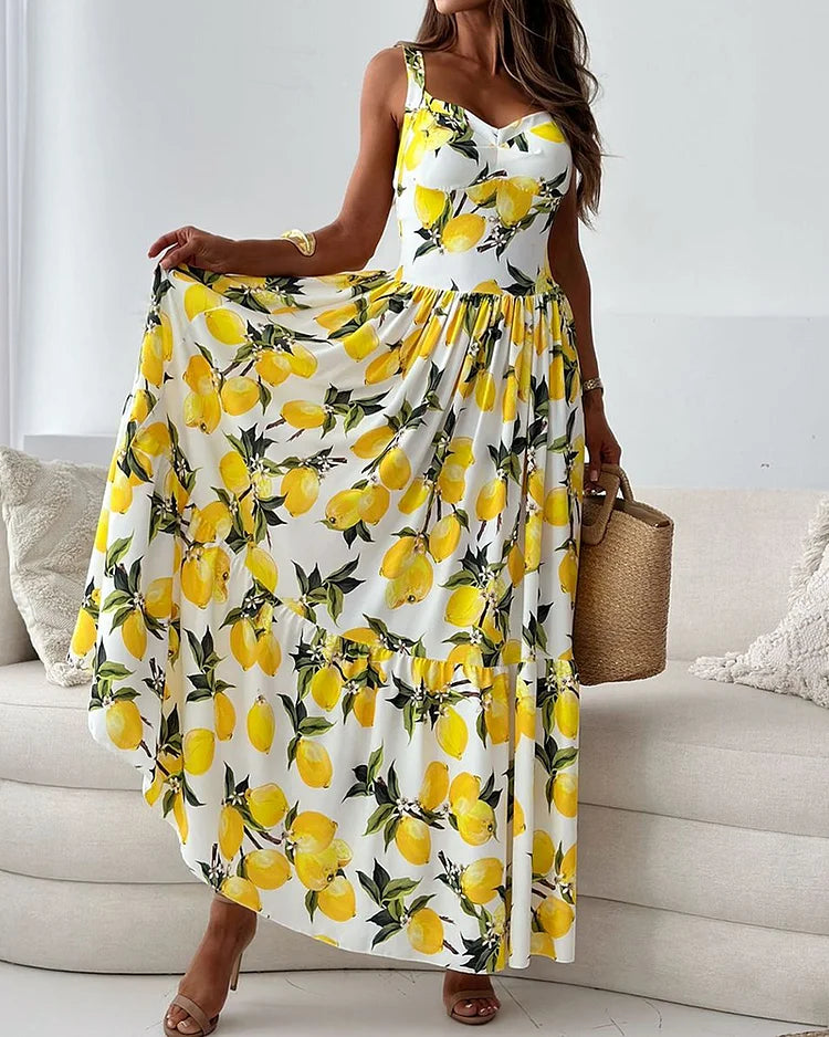 Sommerliches Maxikleid - Leicht und fließend