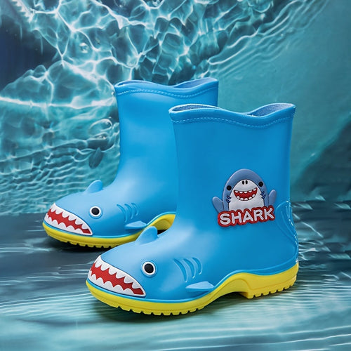 Sharky Gummistiefel für Kinder – Verspielter Wasserdichter Schutz