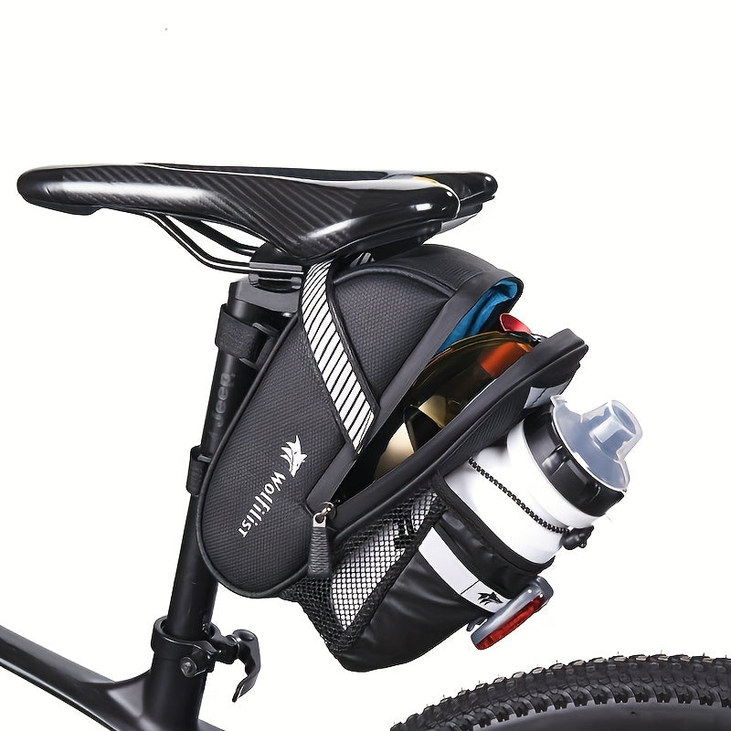 RideSafe Fahrradtasche – Groß, Reflektierend und Praktisch für Unter dem Sattel