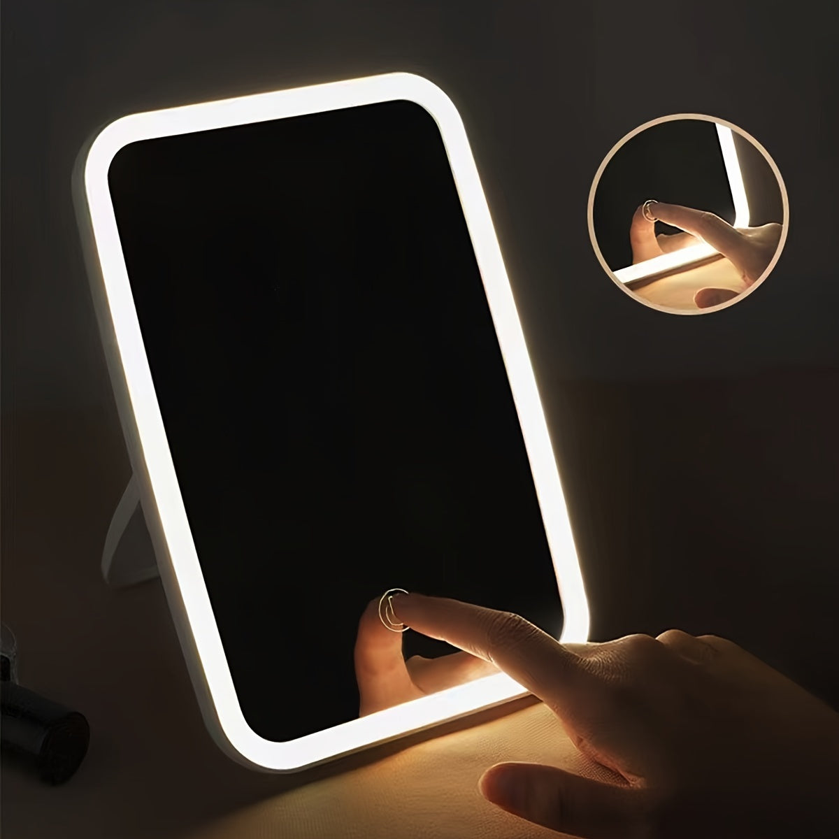 LumaGlow LED Make-up Spiegel – Beleuchtung und Stil in Einem