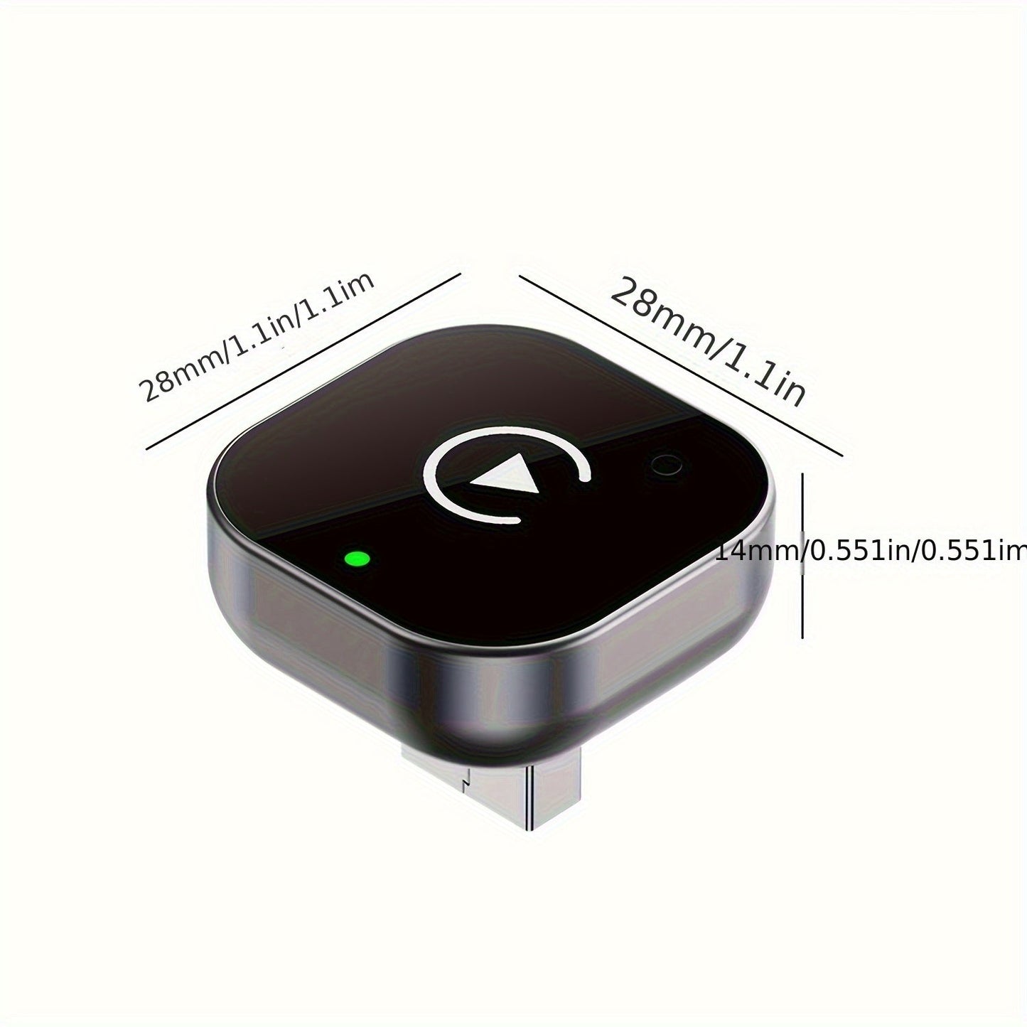 2-in-1 Drahtloser CarPlay & Android Auto Adapter – Plug & Play Schnell Verbunden
