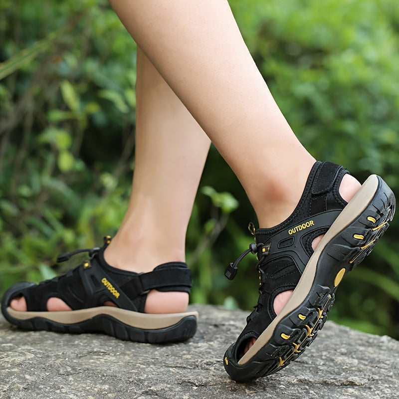 Herren Premium Leder Fischer Sandalen – Bequem & Langlebig