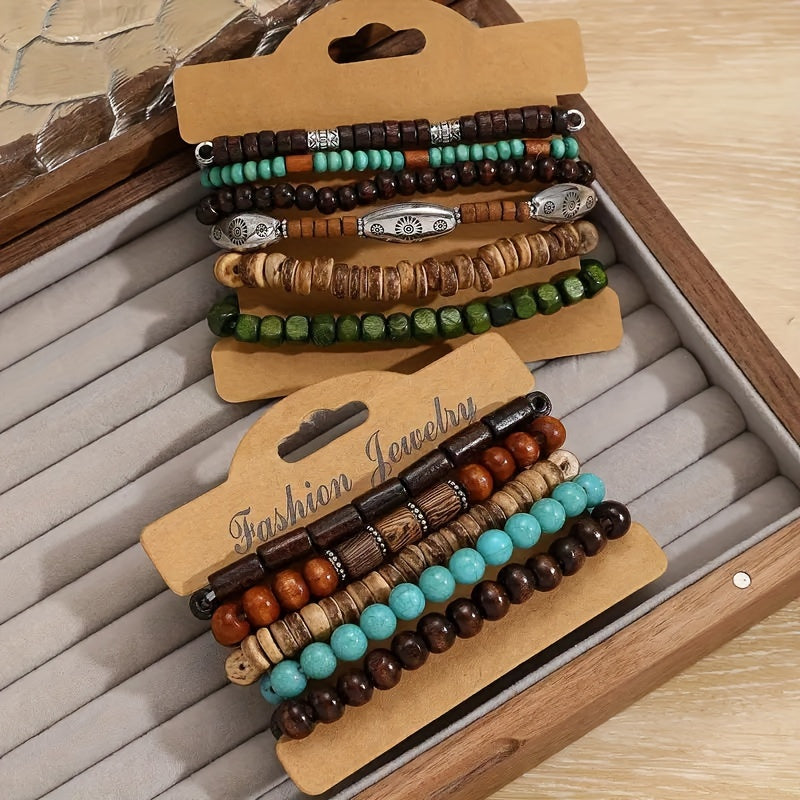 Natürliche Armband-Set – Für einen stilvollen Look