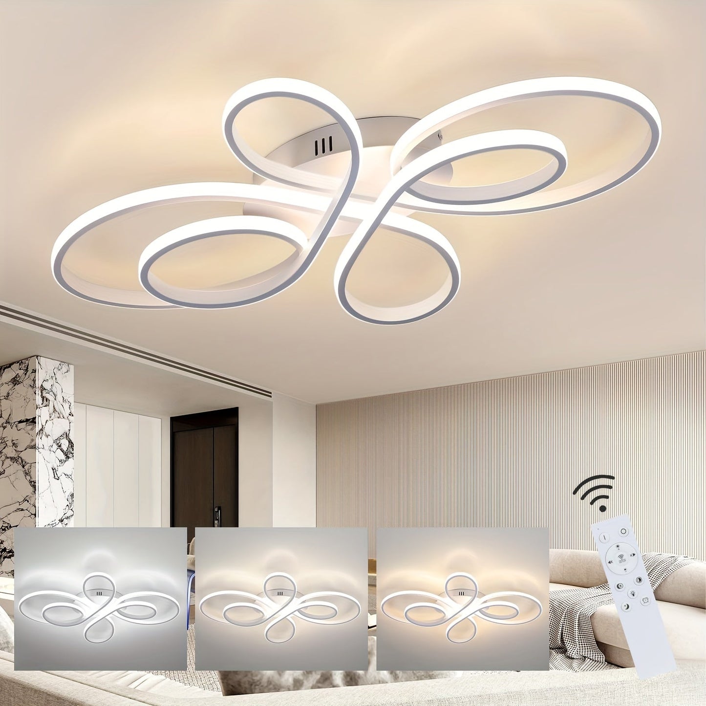 LED Deckenlampe 90W – Große Durchmesser und Dimmbarkeit