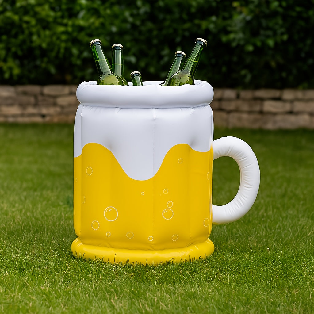 Aufblasbarer tragbarer Eiskübel für Outdoor-Spaß