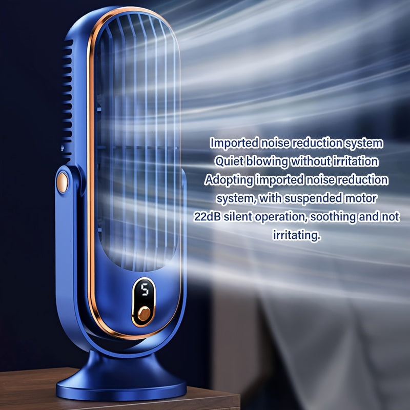 Tragbarer Ventilator – Stilvoll, Leistungsstark und Flexibel Kühlen