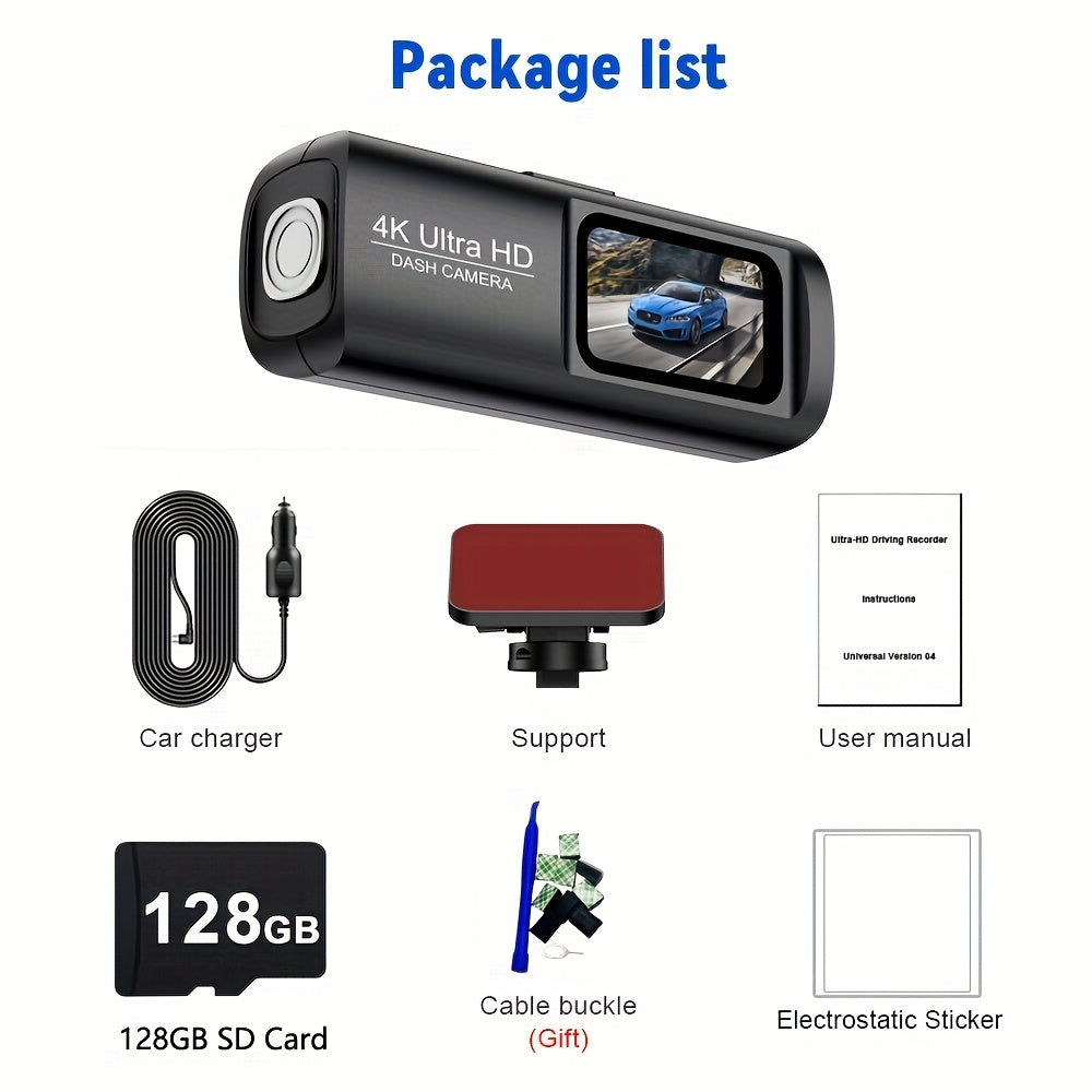 4K Ultra Dashcam – Schlanke Sicherheit und scharfe Bilder bei jeder Fahrt