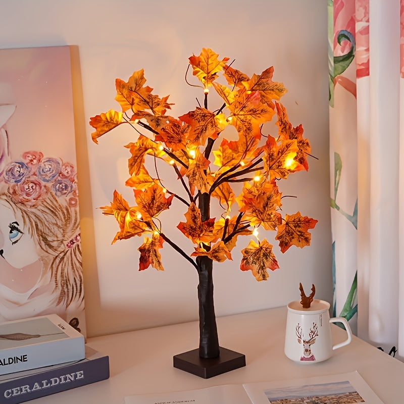 LED Ahornbaum – Warme Herbststimmung mit Beleuchtung