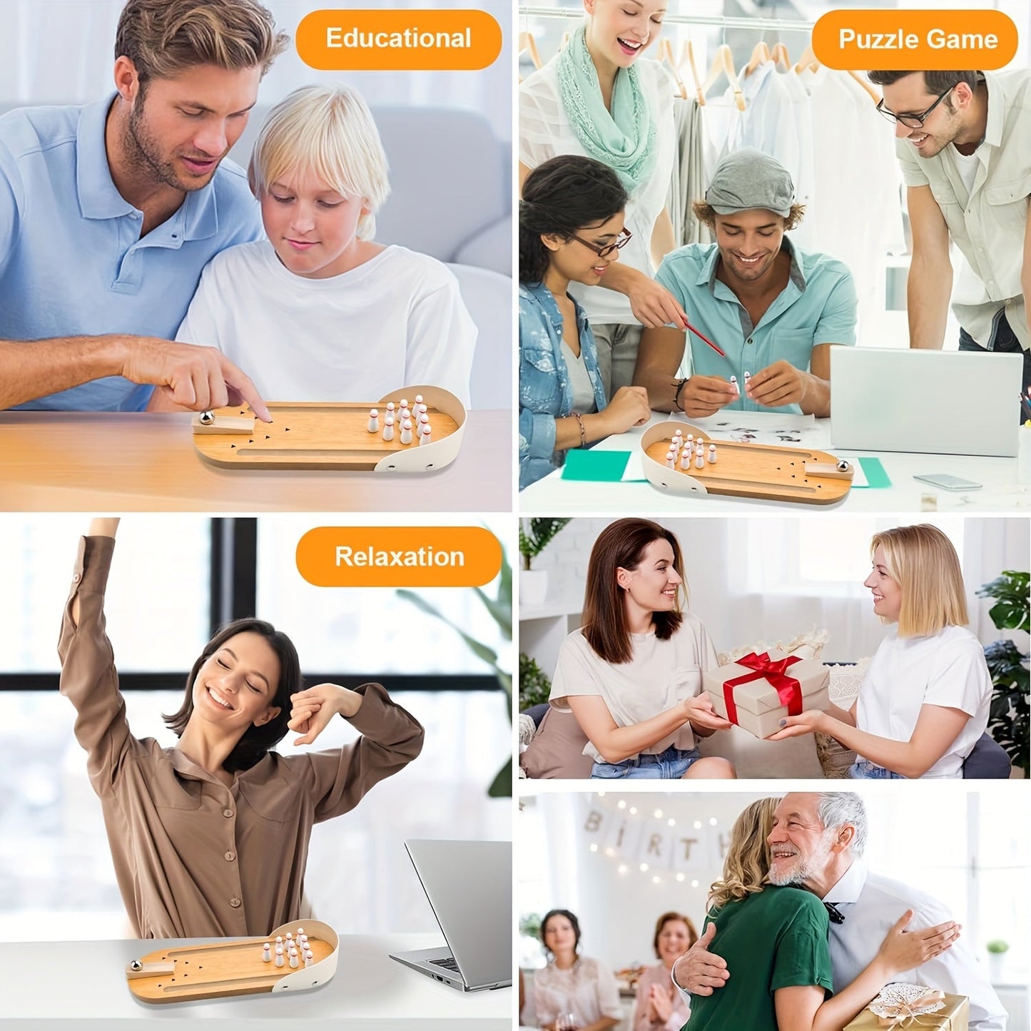 DeskStrike Bowling-Spiel – Spaß für Zuhause und Büro
