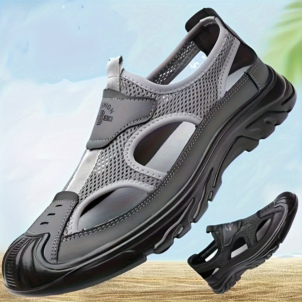 Atmungsaktive Herren-Sportsandalen – Leicht und rutschfest