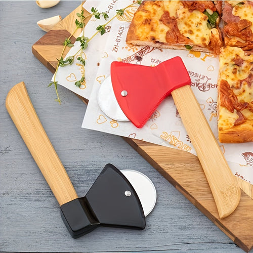 Holzfäller Pizza-Schneider – Originell und Praktisch für Jede Pizza