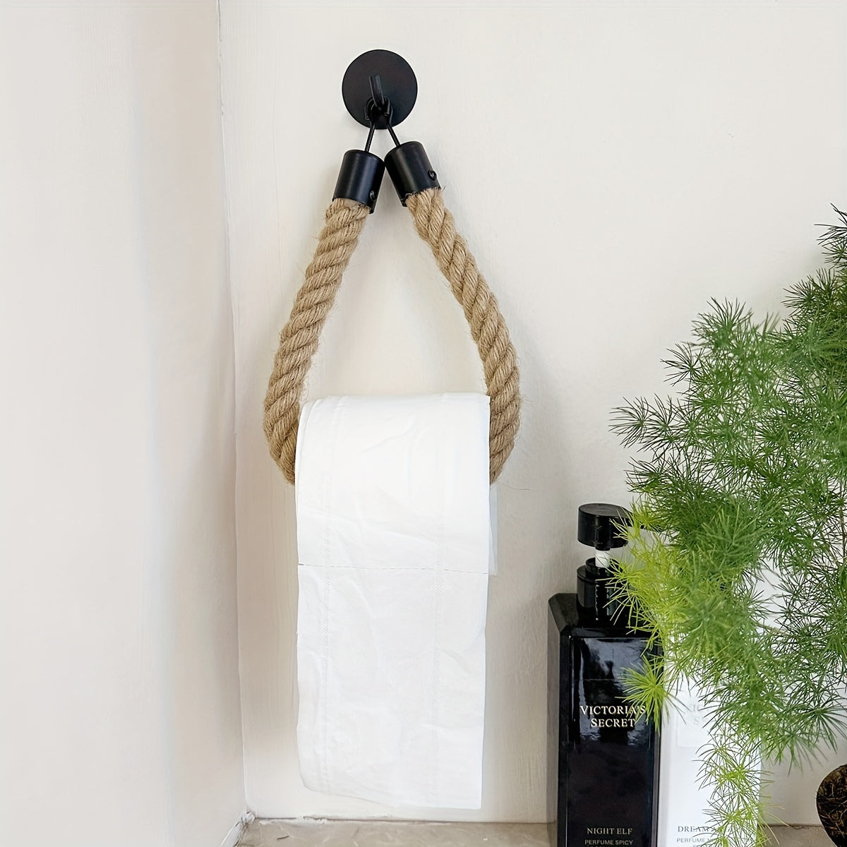 Hanfseil Toilettenpapierhalter – Für Stylische Badezimmer