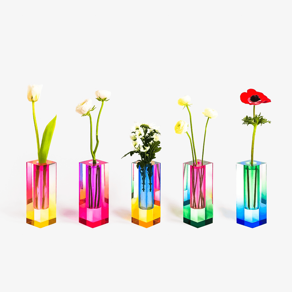 Kaleidoscope Vasen – Bunte Blumenvasen für eine Frische Umgebung