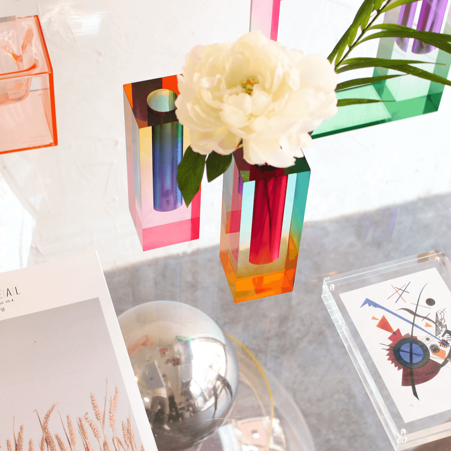 Kaleidoscope Vasen – Bunte Blumenvasen für eine Frische Umgebung