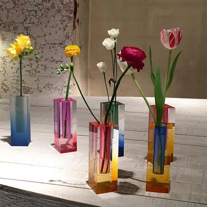 Kaleidoscope Vasen – Bunte Blumenvasen für eine Frische Umgebung