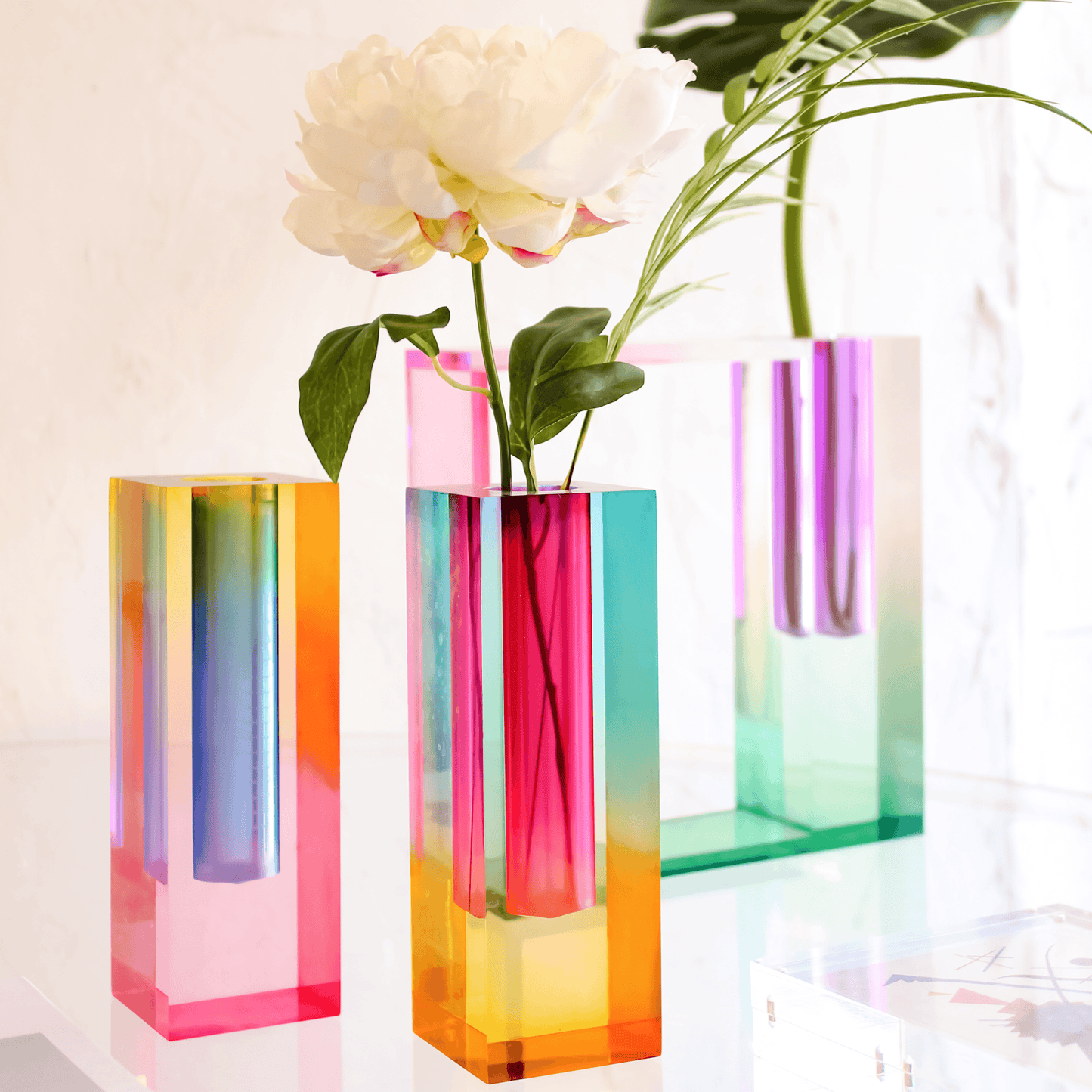 Kaleidoscope Vasen – Bunte Blumenvasen für eine Frische Umgebung