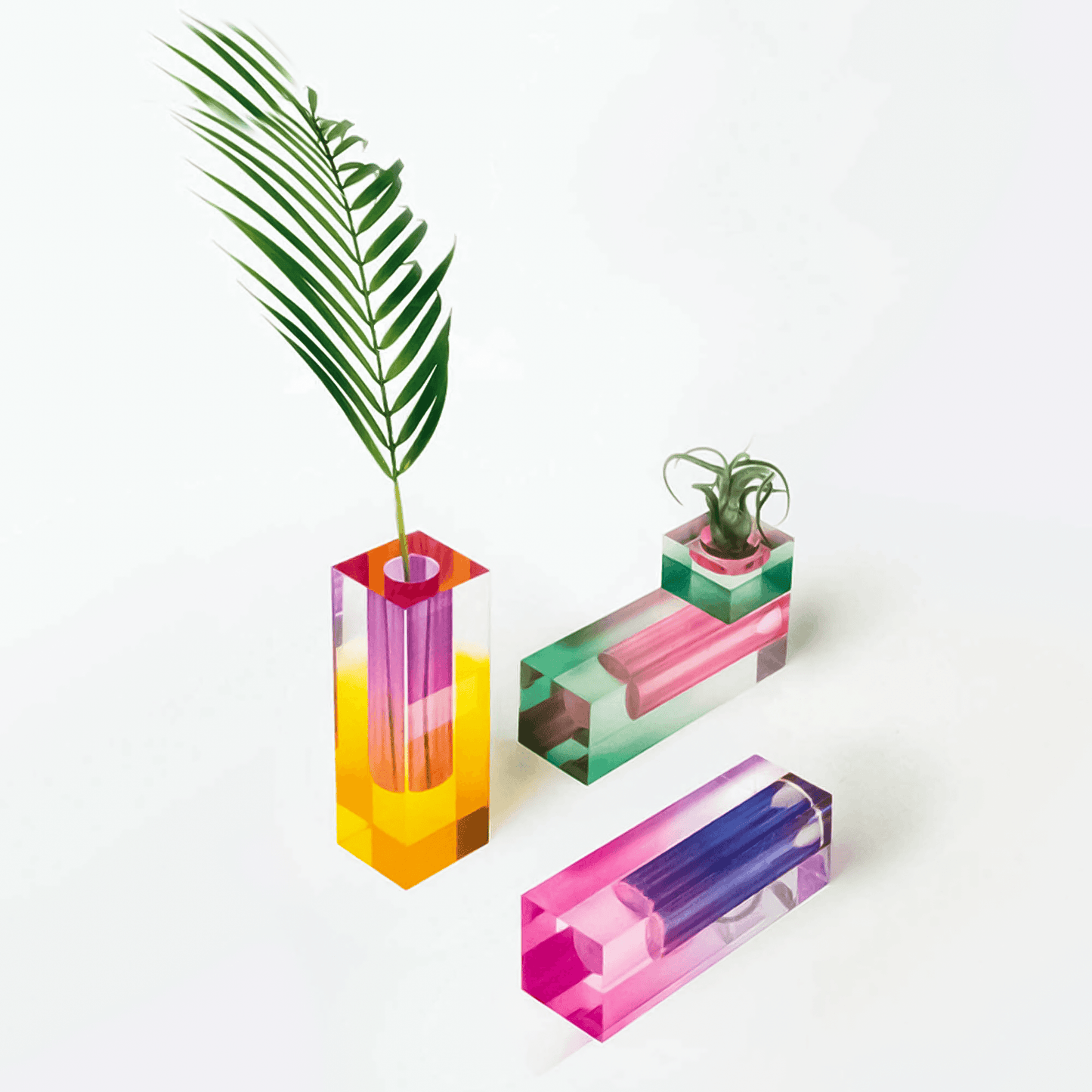 Kaleidoscope Vasen – Bunte Blumenvasen für eine Frische Umgebung