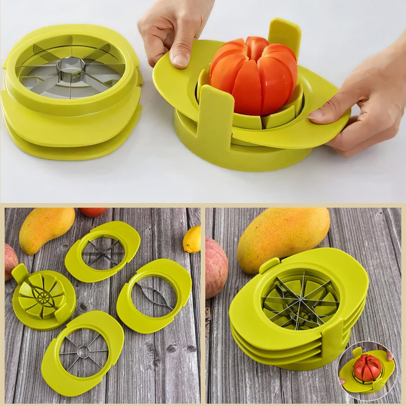 SlicePro - Multifunktionaler Gemüse- und Obstschneider