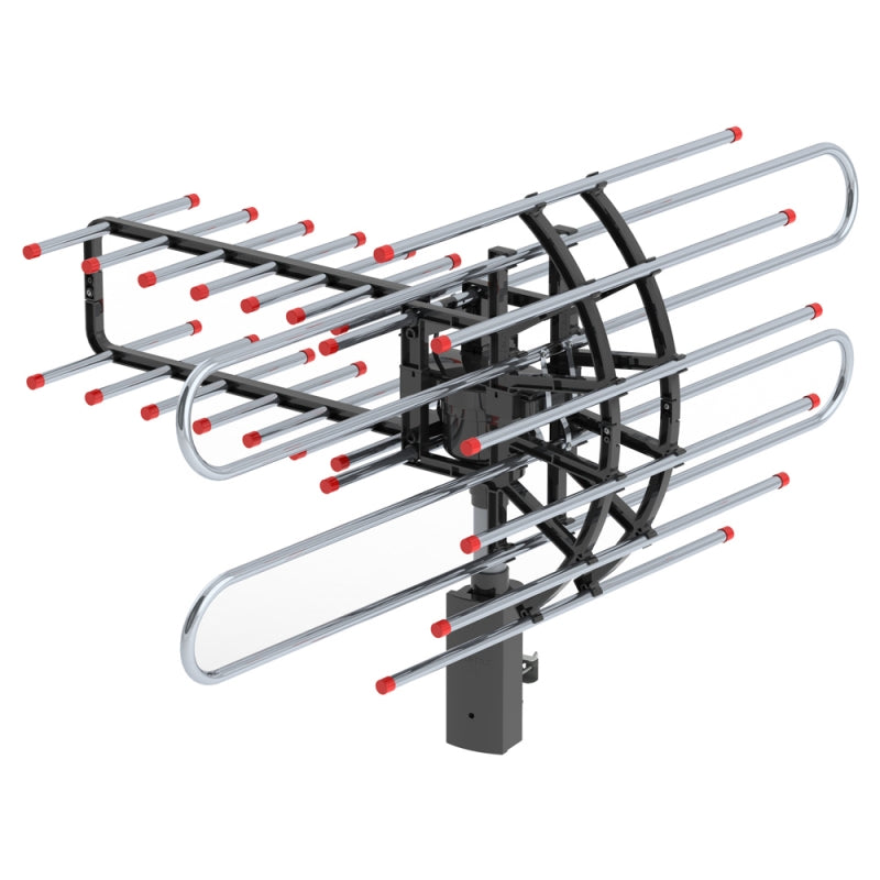 Außenantenne TV 360° – Lange Reichweite & Signalverstärkung