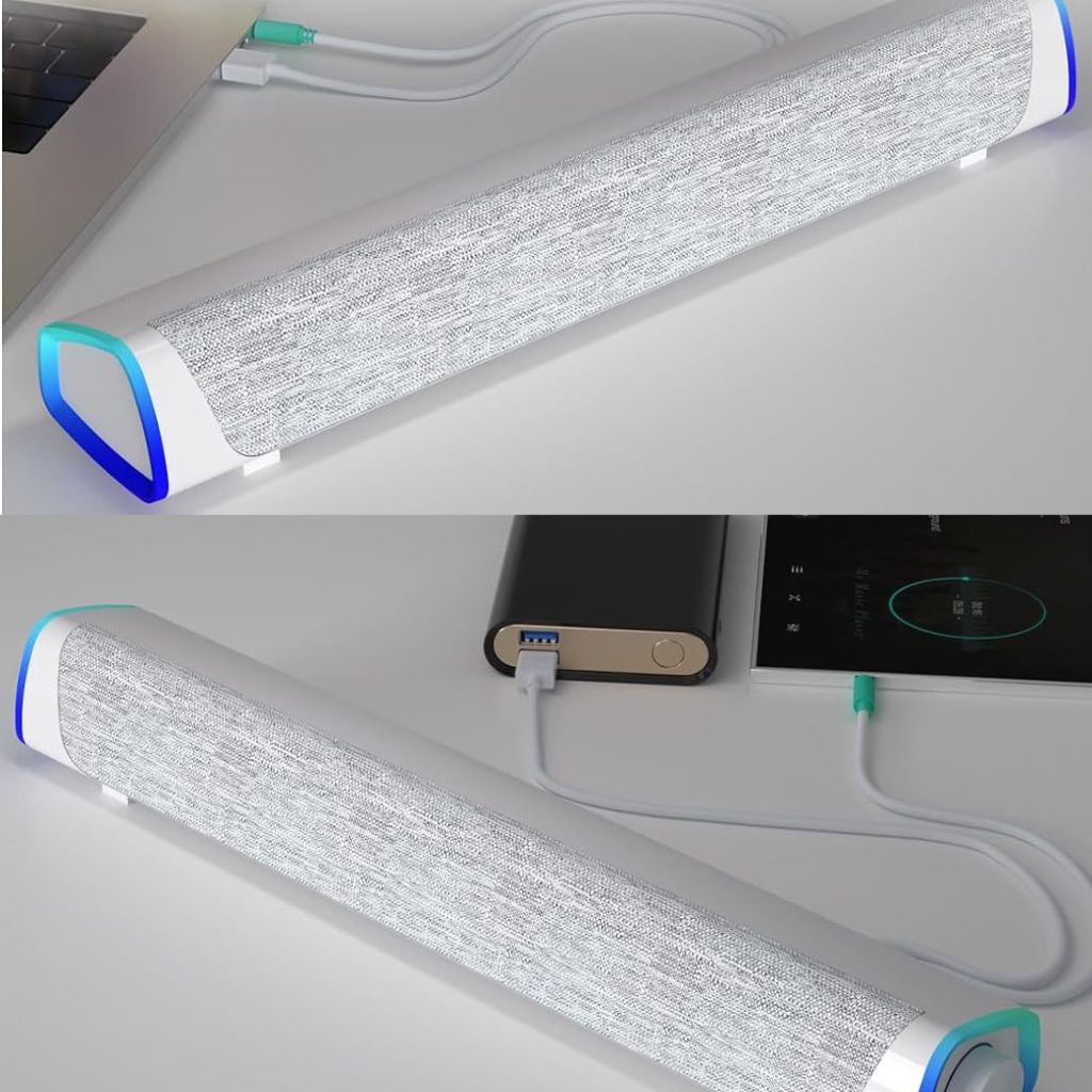 SonicBeam Gaming Soundbar – Dynamischer Klang mit LED-Ambiente
