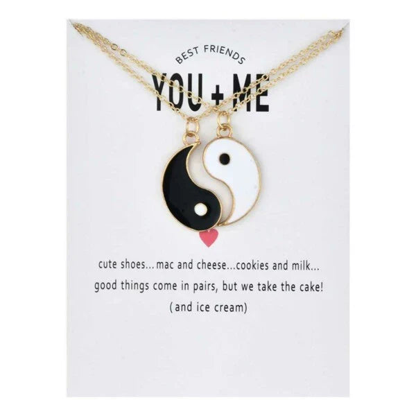 Yin-Yang Freundschaftskette – Für eine Ausgeglichene Freundschaft am Valentinstag