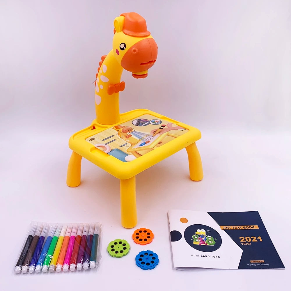 Kreativer Projektions-Tisch für Kinder