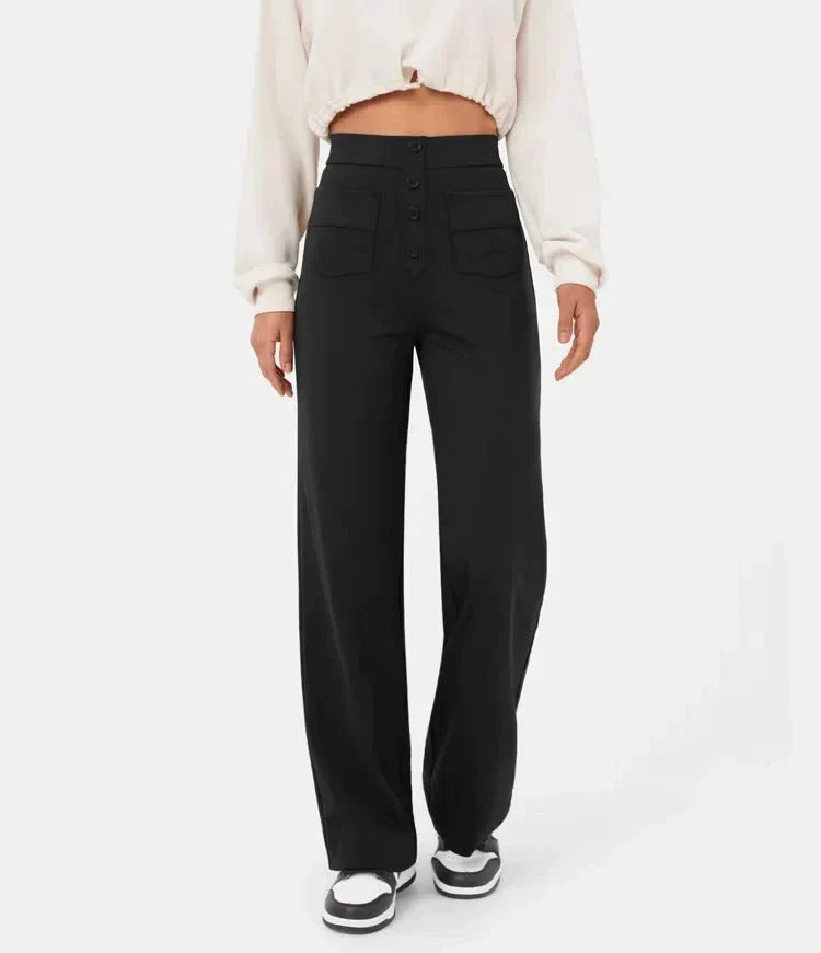 Lotte High-Waist Hose – Stylisch, Bequem und Casual