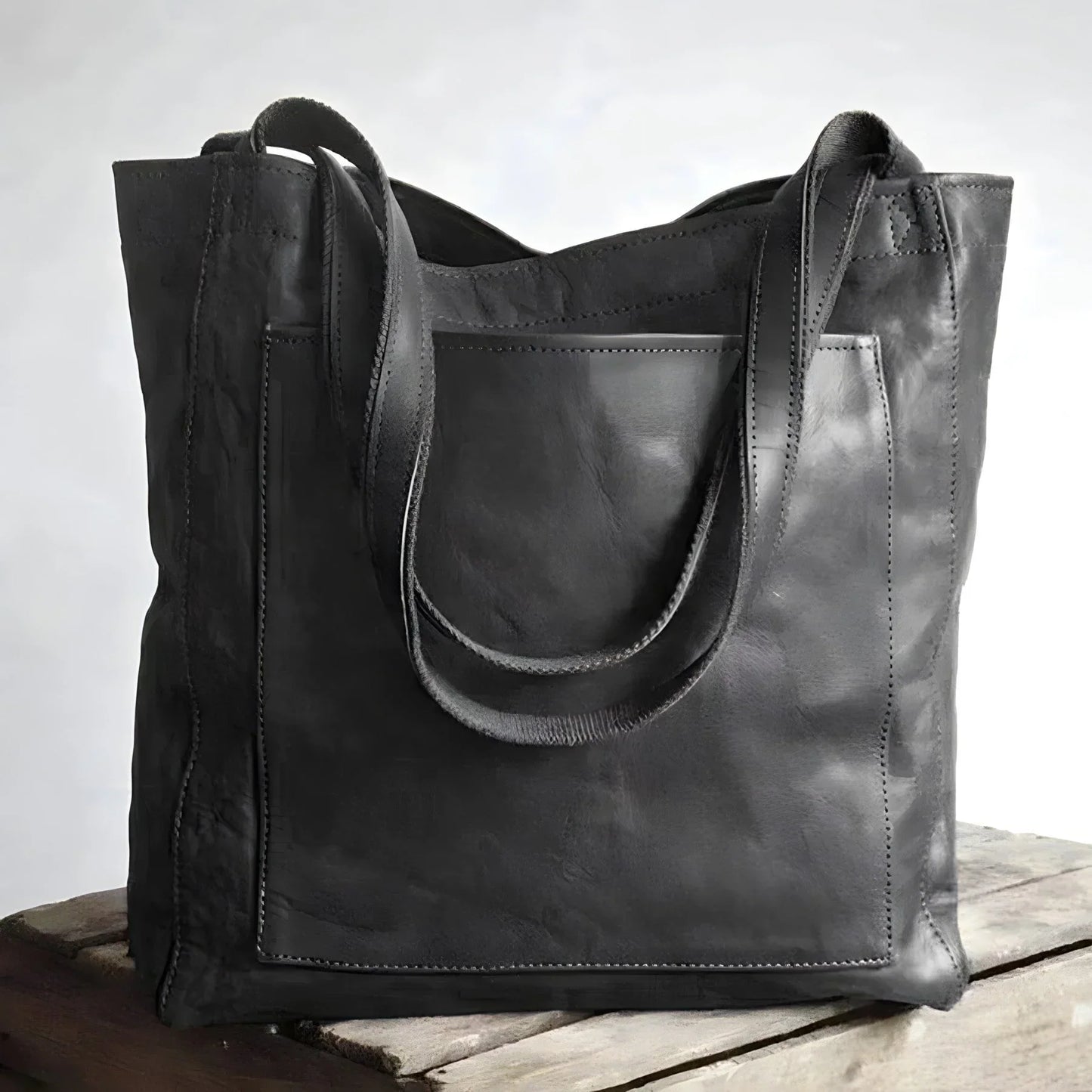 Ava Leder Shopper – Für Stilvolle und Praktische Tage