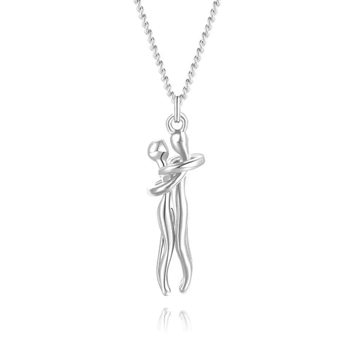 Collier mit Umarmender Anhänger – Zeitloses Symbol der Liebe