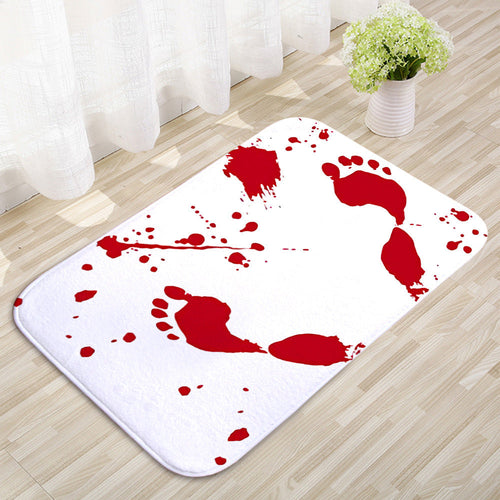 Bloody Tracks Badematte – Magischer Horror Stil
