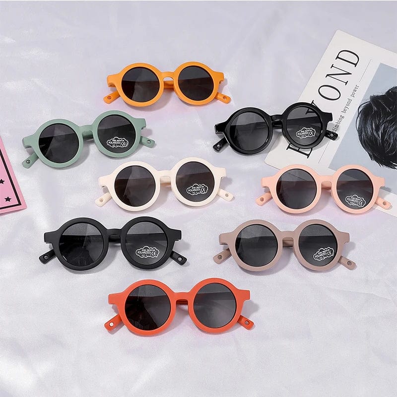 Runde Baby Sonnenbrille – Bequem und Schützend