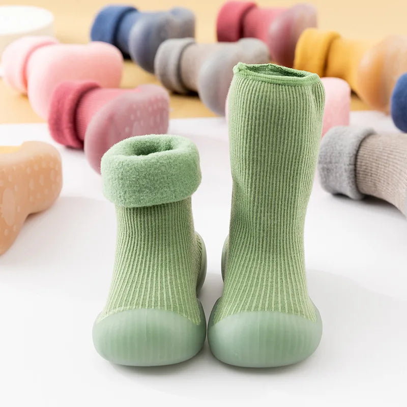Bequeme Krabbelschuhe mit rutschfester Sohle – Sicher und Warm