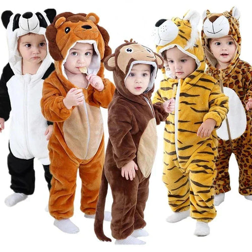 DschungelFreunde Babystrampler – Niedliche Tier-Overall für Dein Kleines