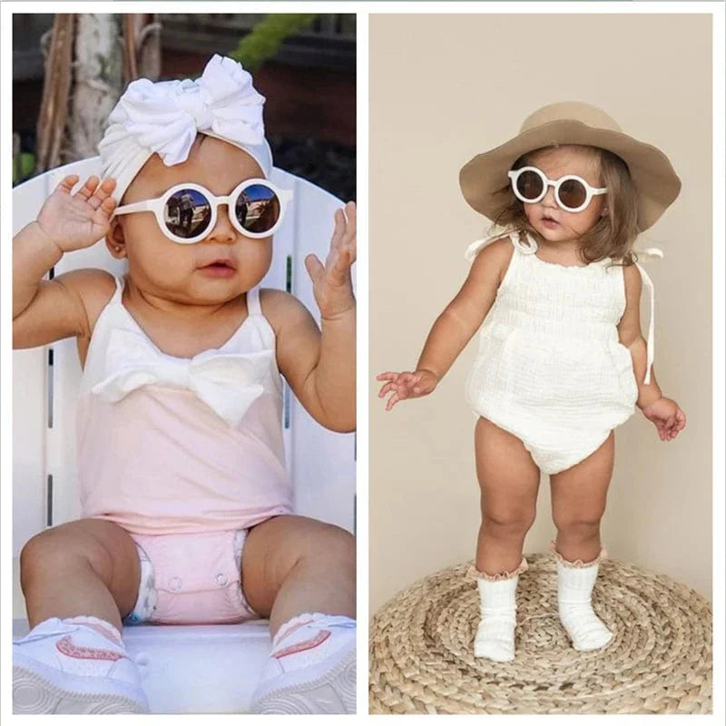 Runde Baby Sonnenbrille – Bequem und Schützend