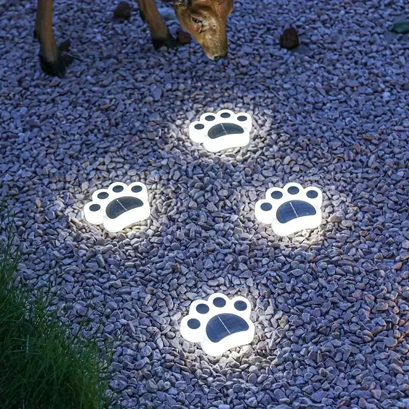 Solar Fußabdruck Gartenlampen – Stimmungsvolle und Energieeffiziente Beleuchtung