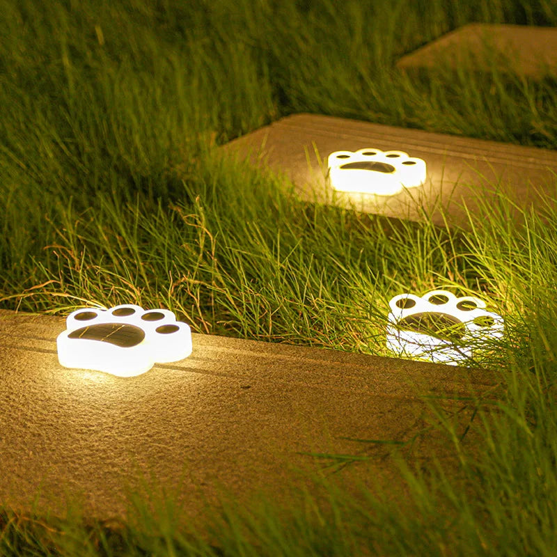 Solar Fußabdruck Gartenlampen – Stimmungsvolle und Energieeffiziente Beleuchtung
